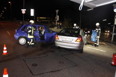 Verkehrsunfall in Pforzheim-Nordstadt